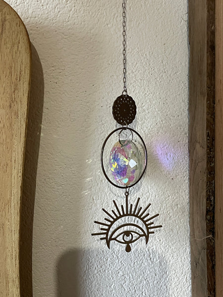 Suncatcher œil argent