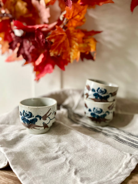 Lot tasses en grès