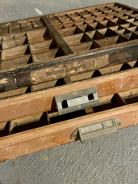 Tiroir d’imprimerie