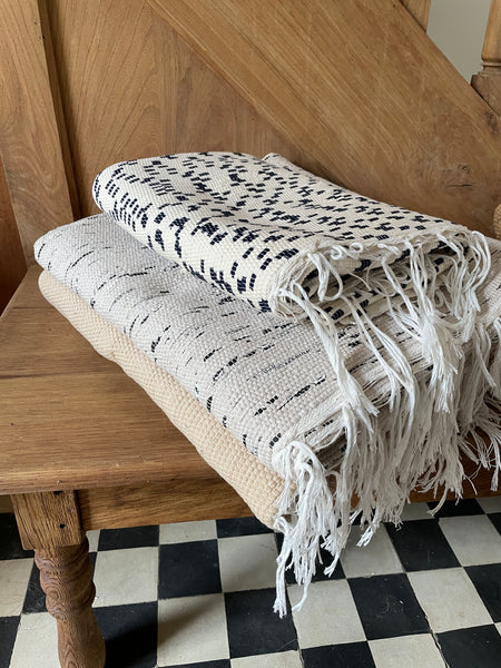 Tapis Lixe beige uni