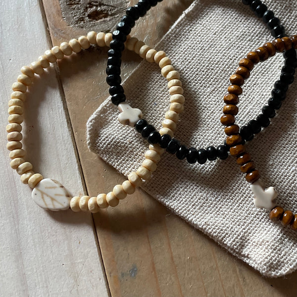 Bracelet bois brun