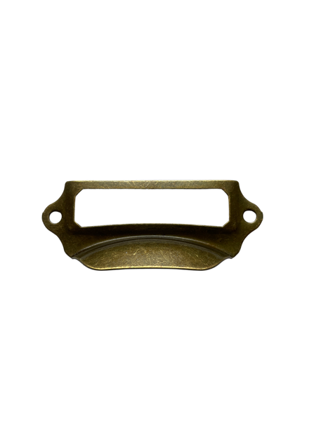 Poignée porte-étiquette