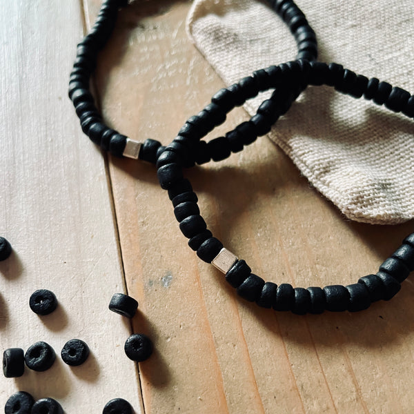 Bracelet coco noir