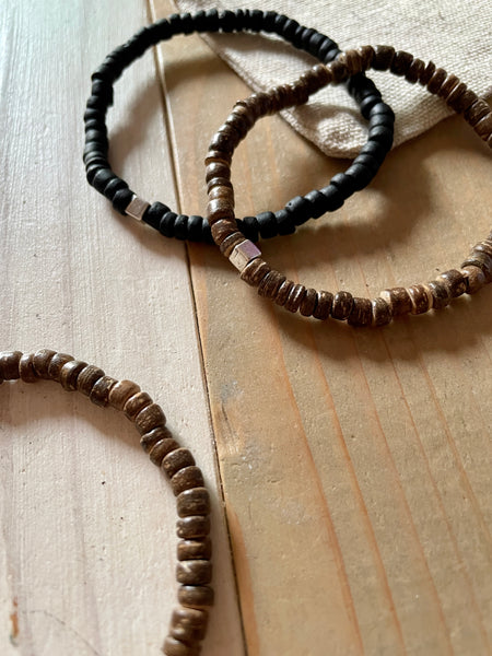 Bracelet coco noir