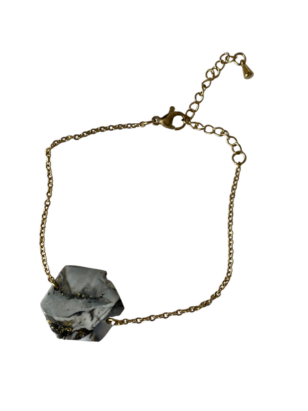 Bracelet hexagone