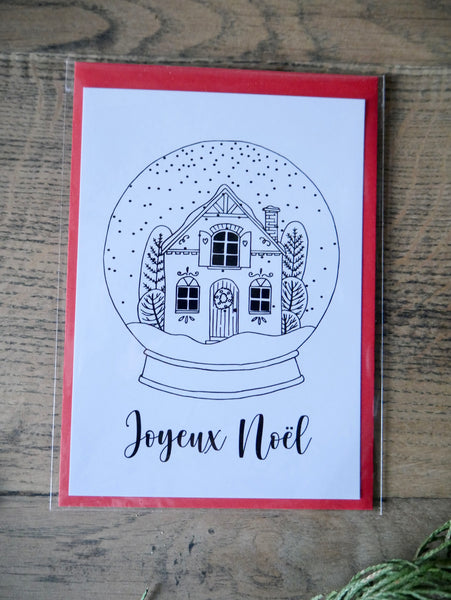 Carte de voeux de Noël