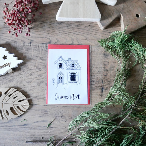 Carte de voeux de Noël
