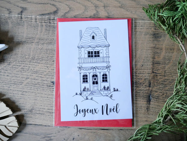 Carte de voeux de Noël