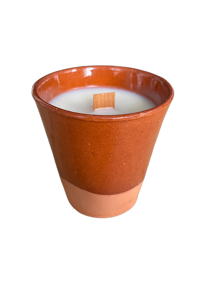 Bougie terracotta