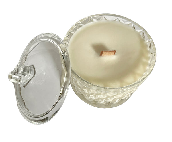Bougie fleur de lin