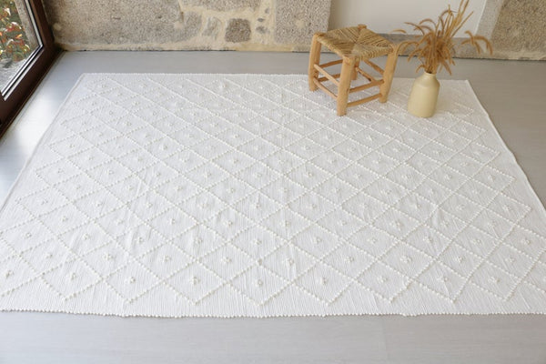 Grand Tapis Gancho écru