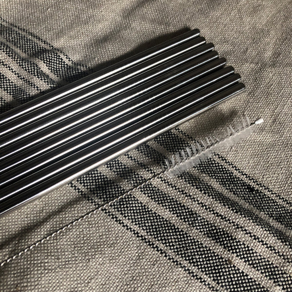 Pailles droite inox