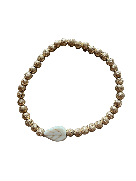 Bracelet lave dorée