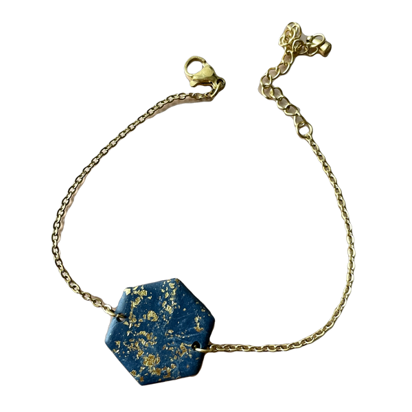 Bracelet hexagone
