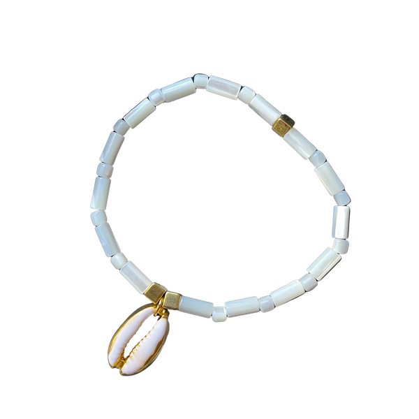 Bracelet nacre et cauri