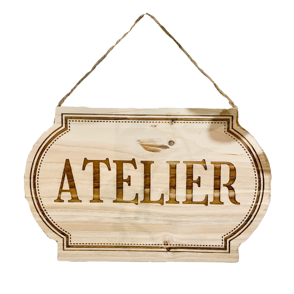 Pancarte Atelier
