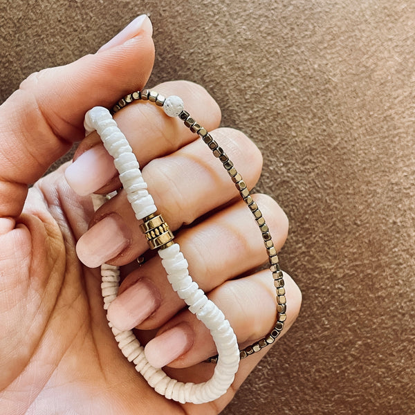 Bracelet coquillage