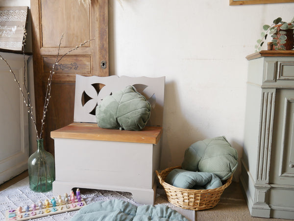 Coussin feuille