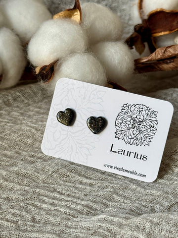 Puce d'oreille coeur