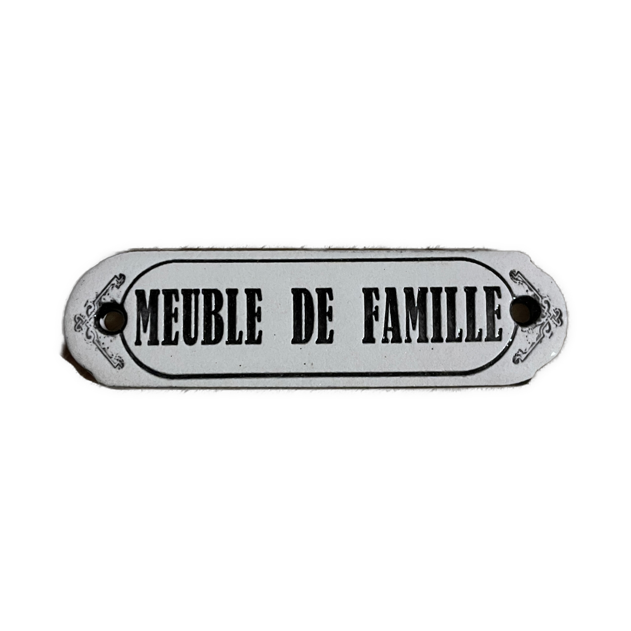 Plaque céramique Meuble de famille