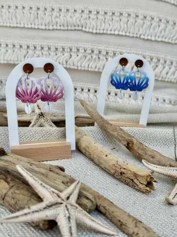 Pendant d'oreille Coquillage évidé